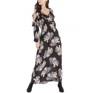 Miss Me Garden Goddess Cold Shoulder Dress